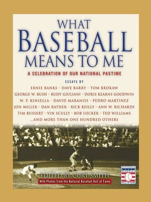 What Baseball Means to Me - ebook